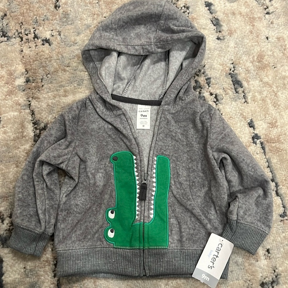 NWT Carter's Zip Up Jacket (9M)